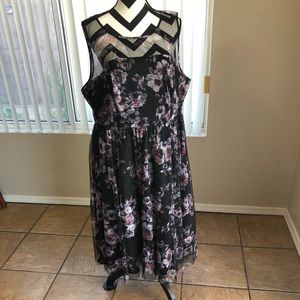 Torrid Floral Special Occasion Floral Dress